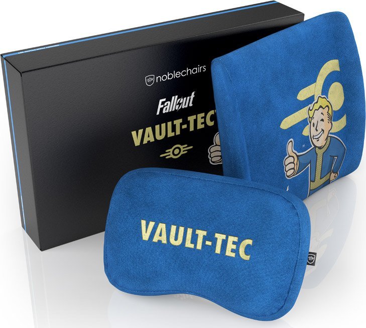 Noblechairs Zestaw poduszek z pianki zapamiętującej kształt - Fallout Vault-Tec Edition (GAGC-249)
