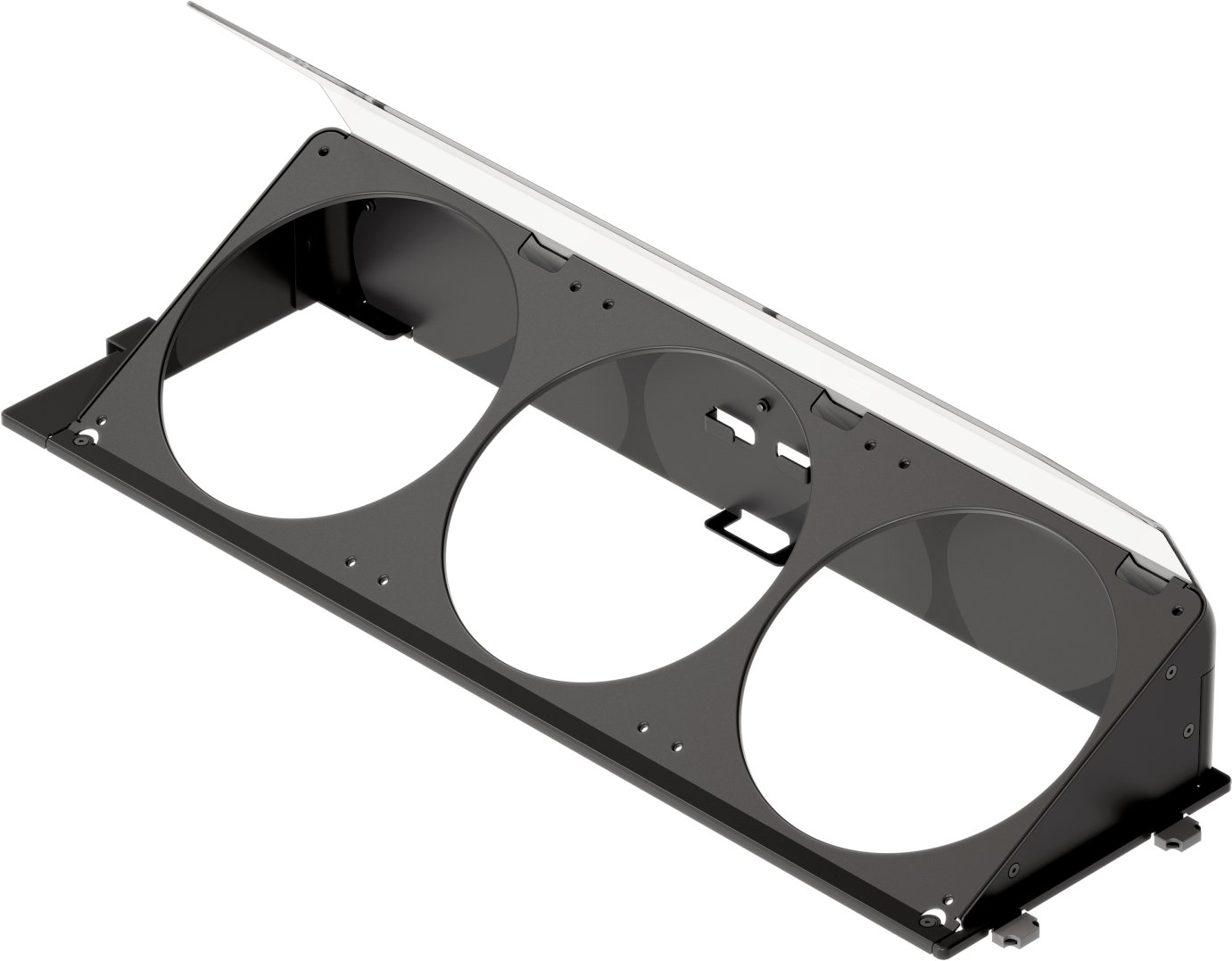 Obudowa Havn HAVN HS 420 Angled Bottom Fan Bracket - czarny