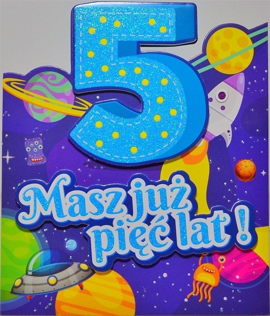 Yeku Karnet Urodziny 5
