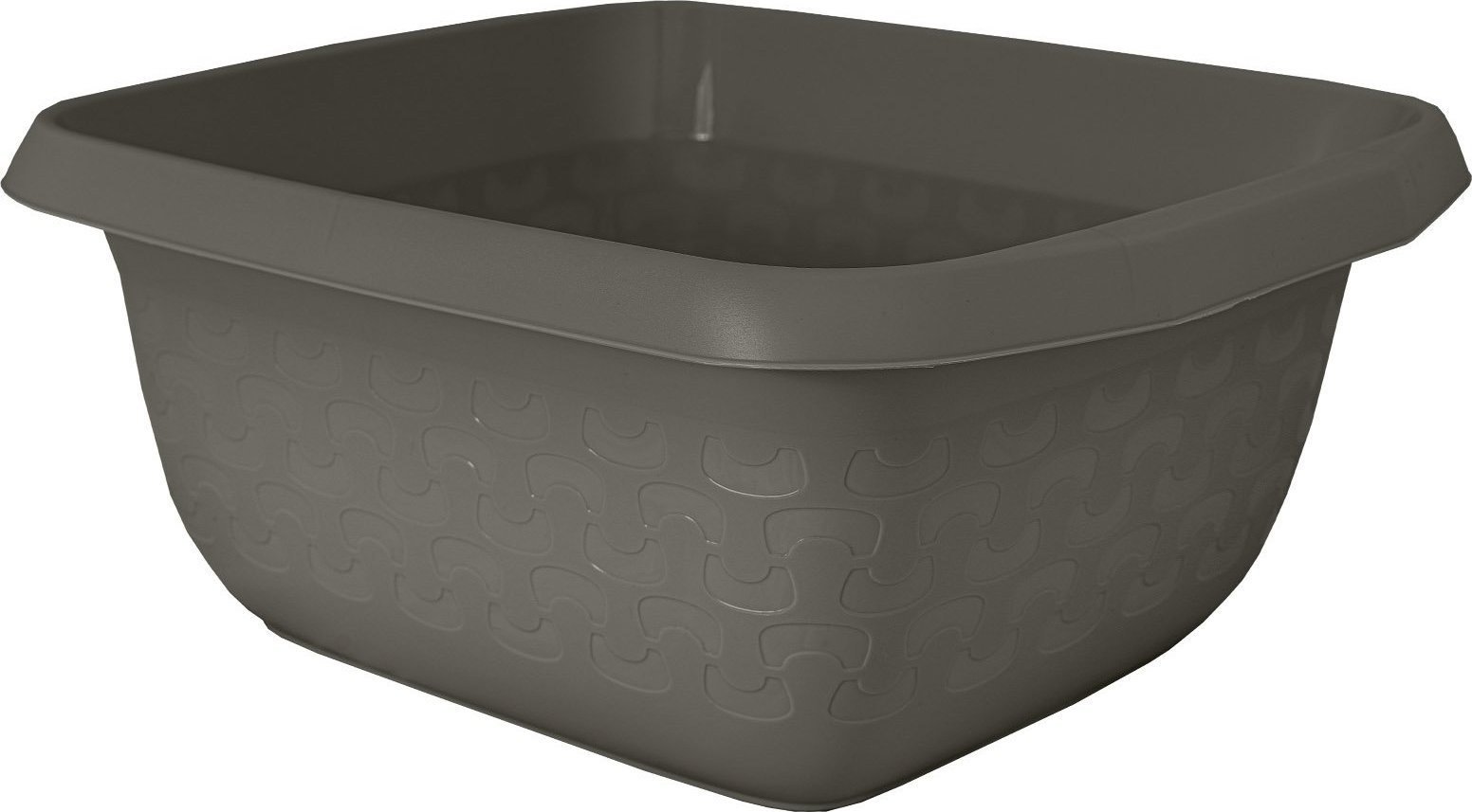 Branq BRANQ - Miska prostokątna - 8 L - ciemnoszara