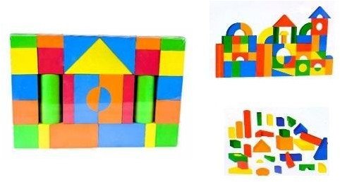 Klocki piankowe 56szt