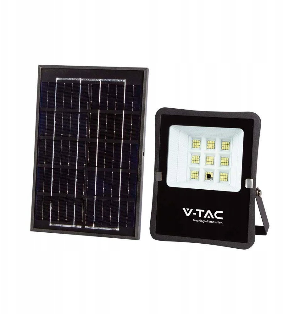 Projektor LED Solarny 6W 4000K 400lm IP65 6965