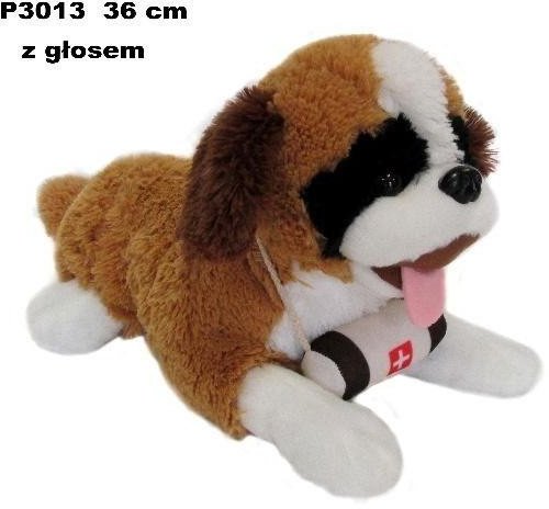 Pies Bernardyn z głosem 36cm 147820
