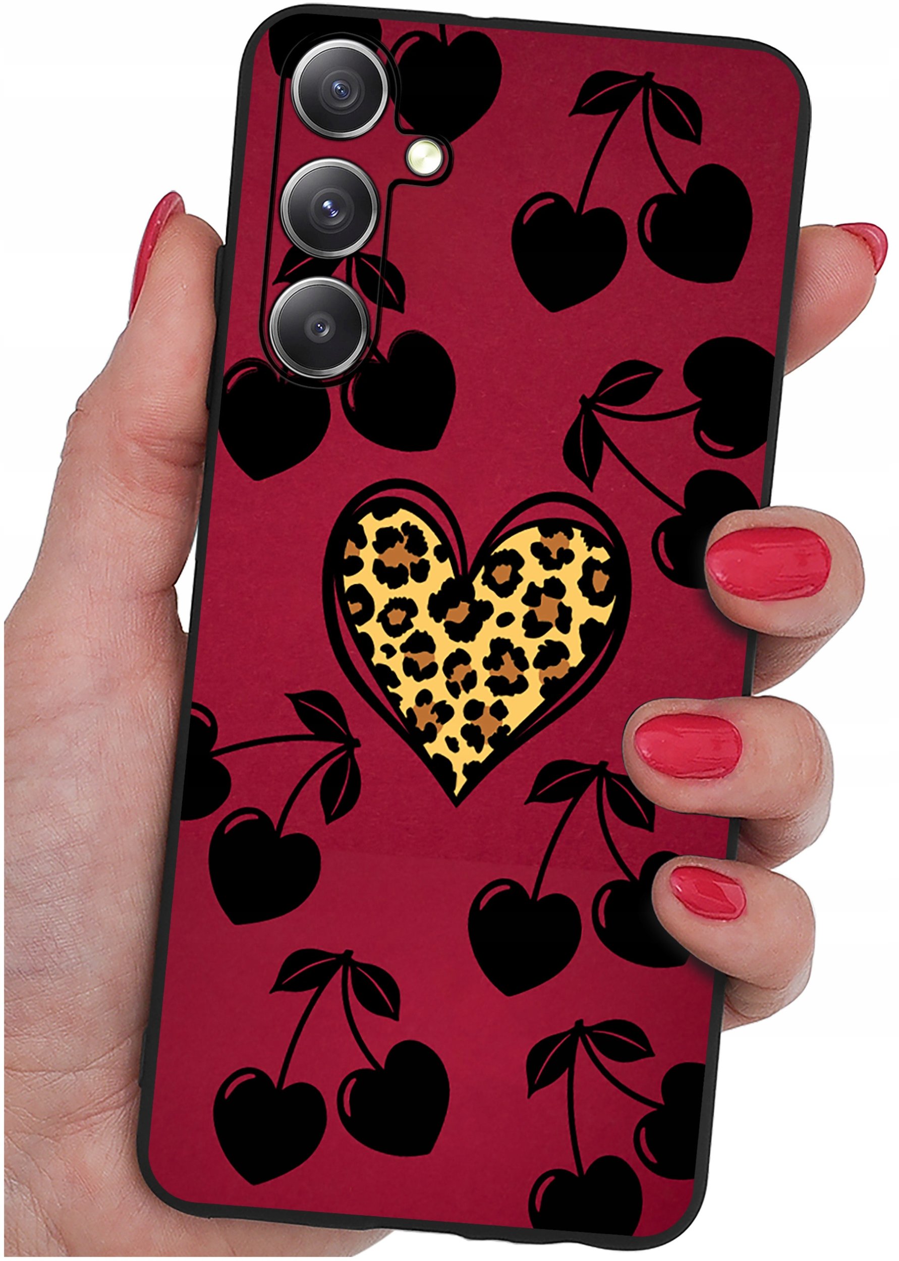 Etui do Samsung Galaxy A16 5G WZORY |SILIKONOWE MATT CASE + SZKŁO 9H