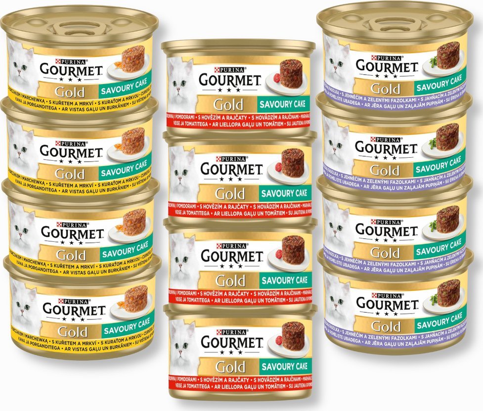 Purina Purina Gourmet Gold kawałki - mix smaków 24x85g