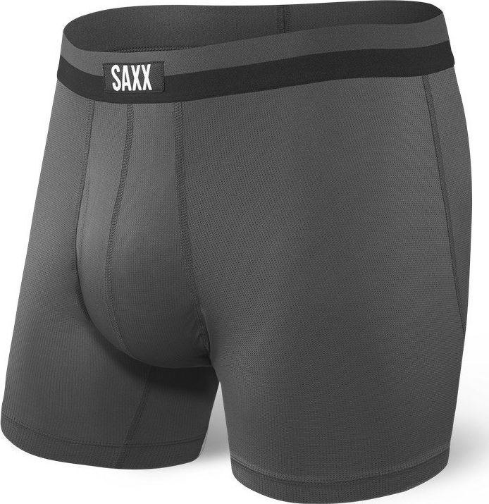 SAXX Bokserki Sport Mesh Bb Fly Graphite r. S