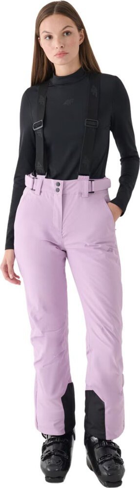 Spodnie narciarskie damskie 4F F0754 jasny fiolet 4FWAW24TFTRF0754 52S XL