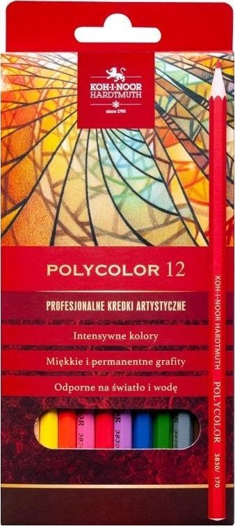 Kredki Polycolor 12 kolorów