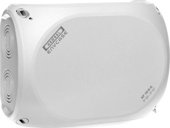 Hensel Puszka odgałęźna n/t 5x16mm2 210x155x92mm szara IP66/67 KF 1616 G 62000067 - 62000067