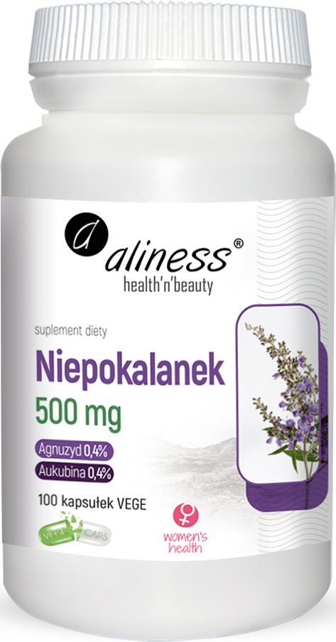 Aliness ALINESS NIEPOKALANEK 500 MG VITEX 100 KAPS