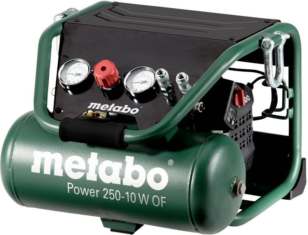 METABO.COMPRESSOR POWER 250-10 W OF 230V 10L OIL-FREE ...