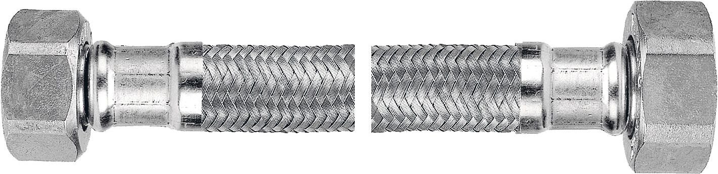 Wężyk przyłączeniowy Ferro PWS GW / GW 3/8" x 3/8" (PWS94)