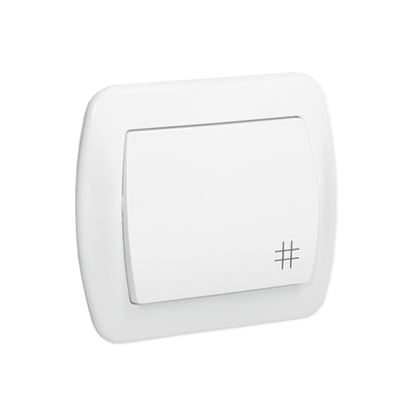 Kontakt-Simon Łącznik krzyżowy AKORD biały - AW7/11