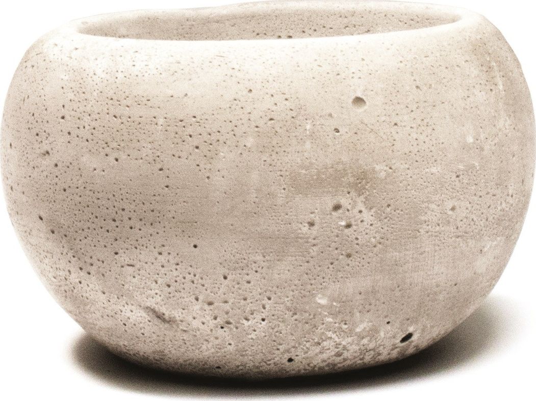 Aladine Miska z Betonu H: 6 cm D: 9,2 cm
