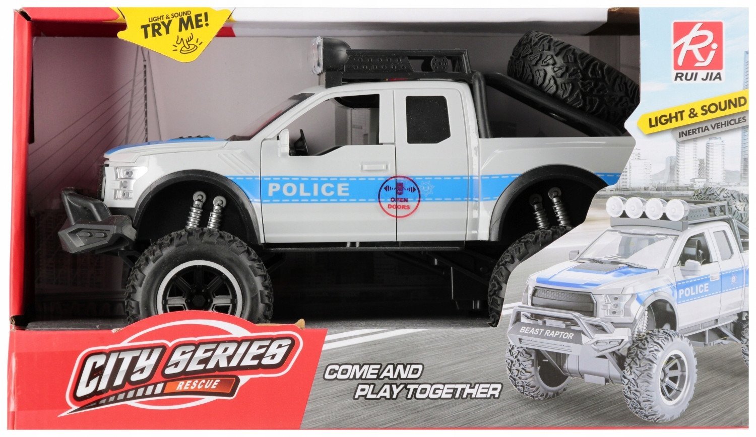 AUTO POLICJA B/O 30X17X15 MC WB 24