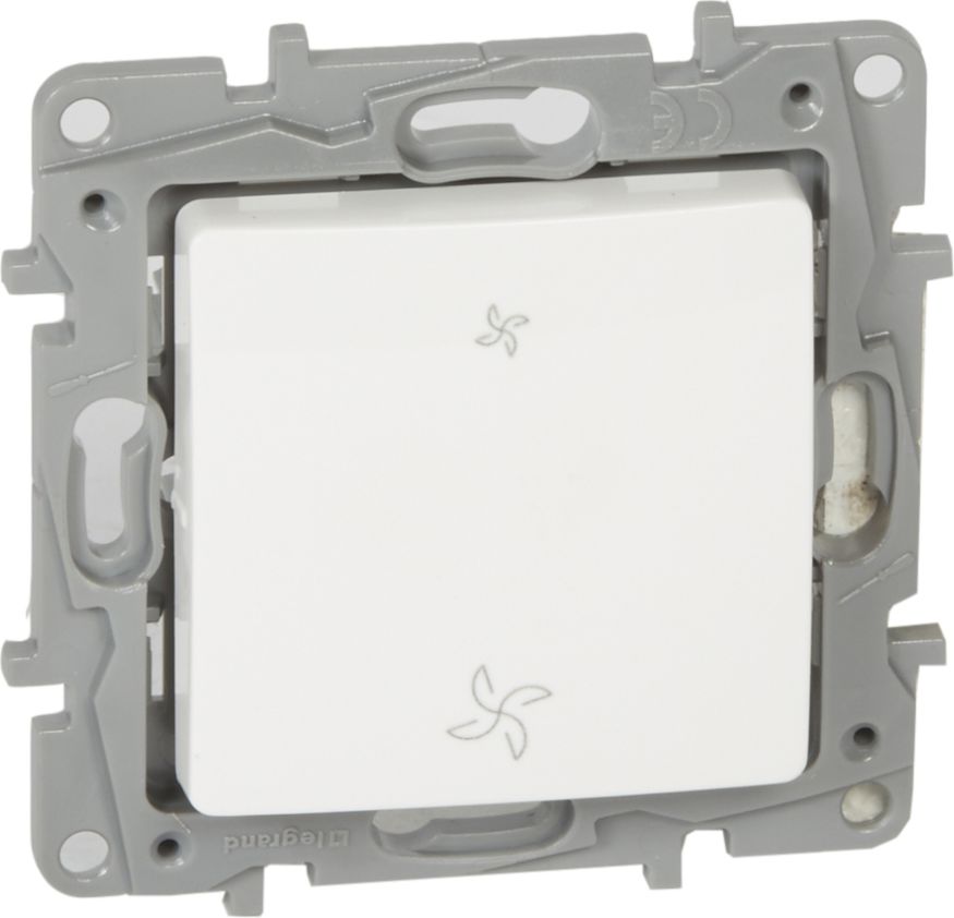 Legrand Łącznik sterowania wentylacją Niloe biały (664791)