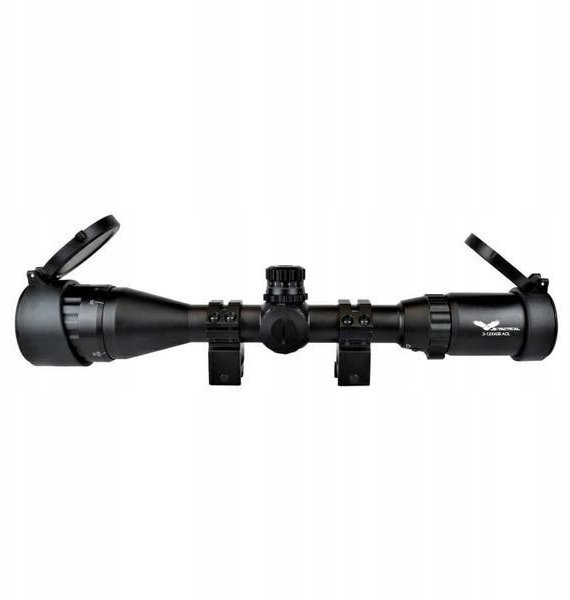 Luneta celownicza JS-Tactical 3-12x40 Mil-Dot szyna 22 mm