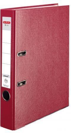 Segregator Herlitz dźwigniowy A4 50mm czerwony (0011167491)