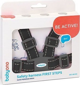 BabyOno 070/02 SZELKI DO WÓZKA FIRST STEPS CZARNE