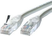 Roline PatchCord, UTP, Kat. 5e, 1m, Szary (21.15.0501)