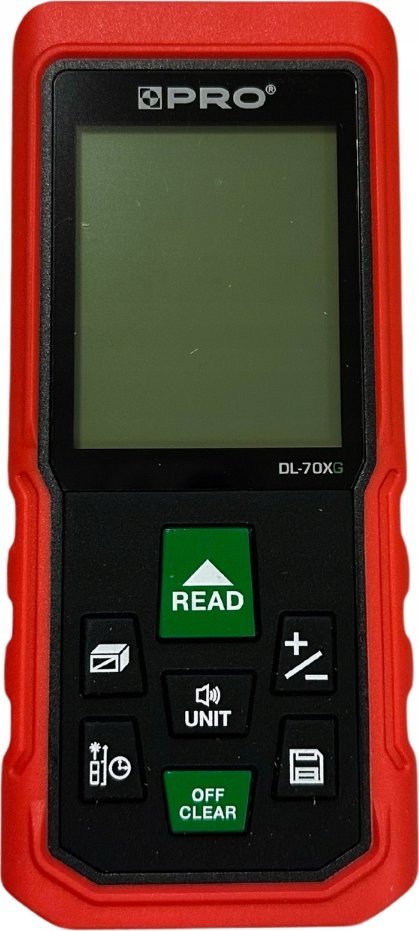 Dalmierz laserowy PRO DALMIERZ LASEROWY. DL-70XG ZIELONA WIÄZKA