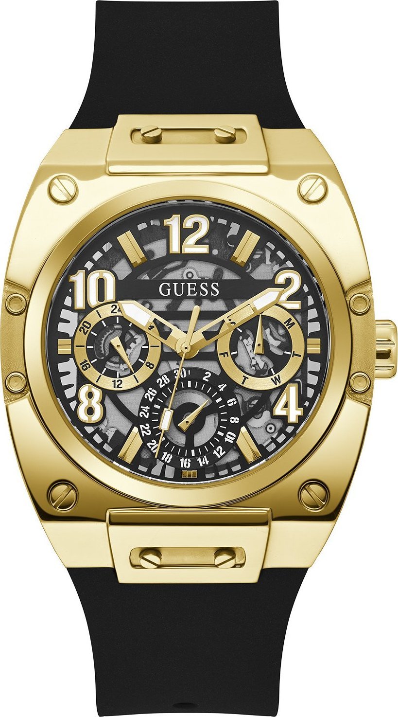 Zegarek Guess Zegarek męski Guess GW0569G2 czarny