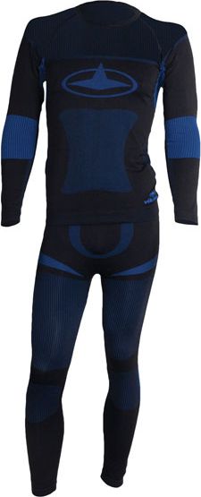 Viking zestaw bielizny termoaktywnej Dante czarno-niebieski r. M (5001717)