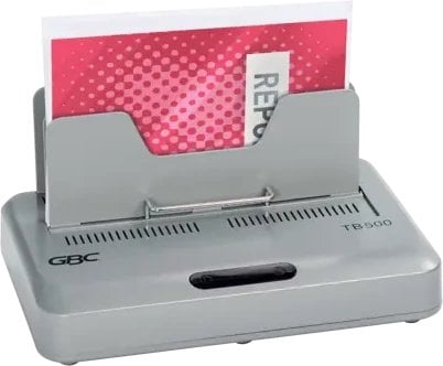 GBC TB500 Heavy Duty Thermal Binding Machine Capacity 500 A4 Sheets, Electric, 500 sheets, Silver