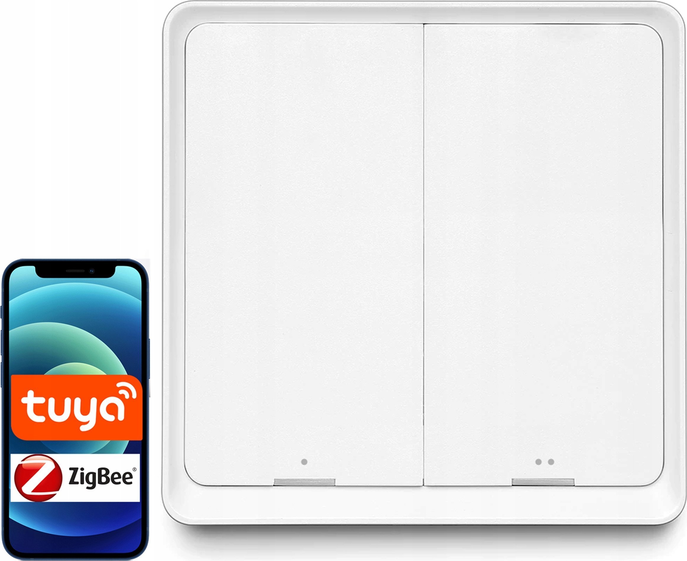 Tuya Pilot przycisk sceny TUYA SC12 ZigBee 2 kanały 6 SCEN