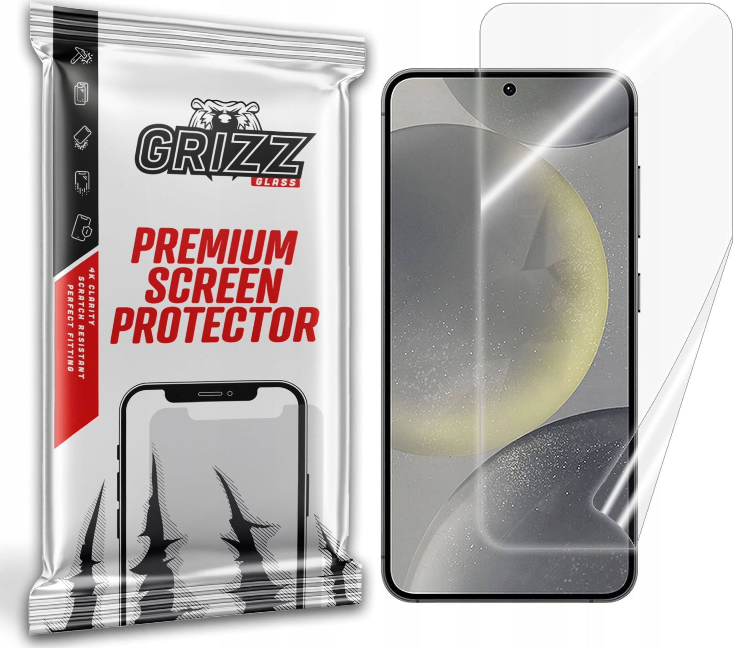 GrizzGlass Folia ceramiczna GrizzGlass CeramicFilm do Samsung Galaxy S24