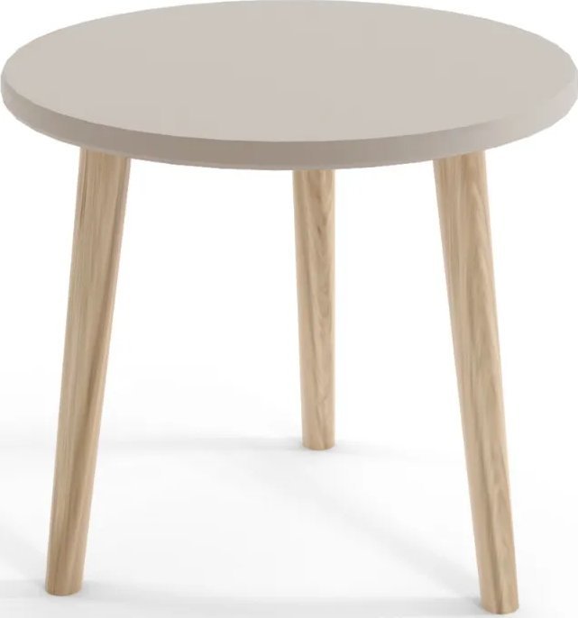 Stolik kawowy LEBEL 67x67 kaszmirowy MELIMEBLE