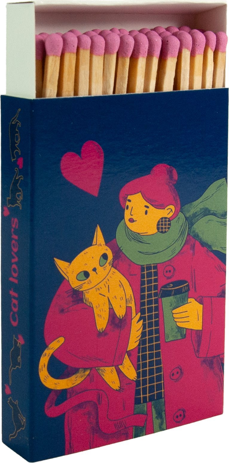 Wołoszyn Zapałki długie "Kocia miłość"