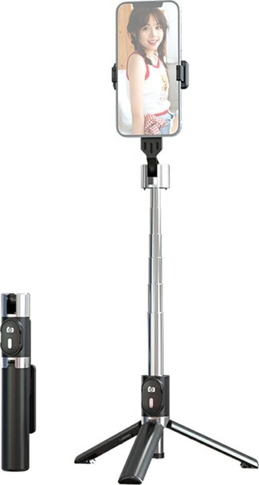 Selfie Stick USAMS ZB324 Mini Wireless czarny