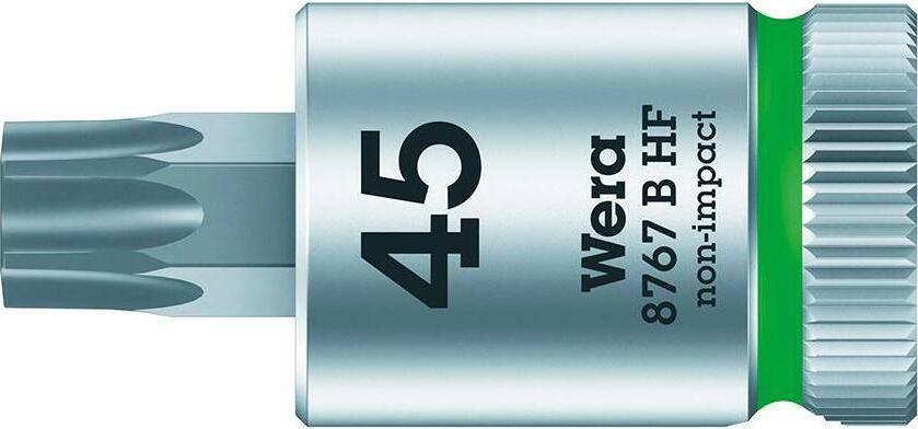 Wera Zestaw wkrętakowych końcówek wymiennych 3/8" Zyklop do śrub z gniazdem TORX, krótkich Wera