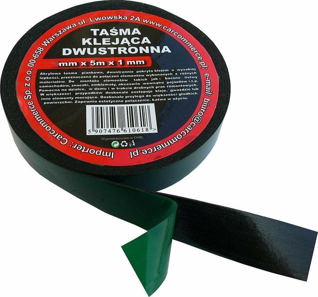 Carcommerce TASMA DWUSTRONNA 25MM X 5M