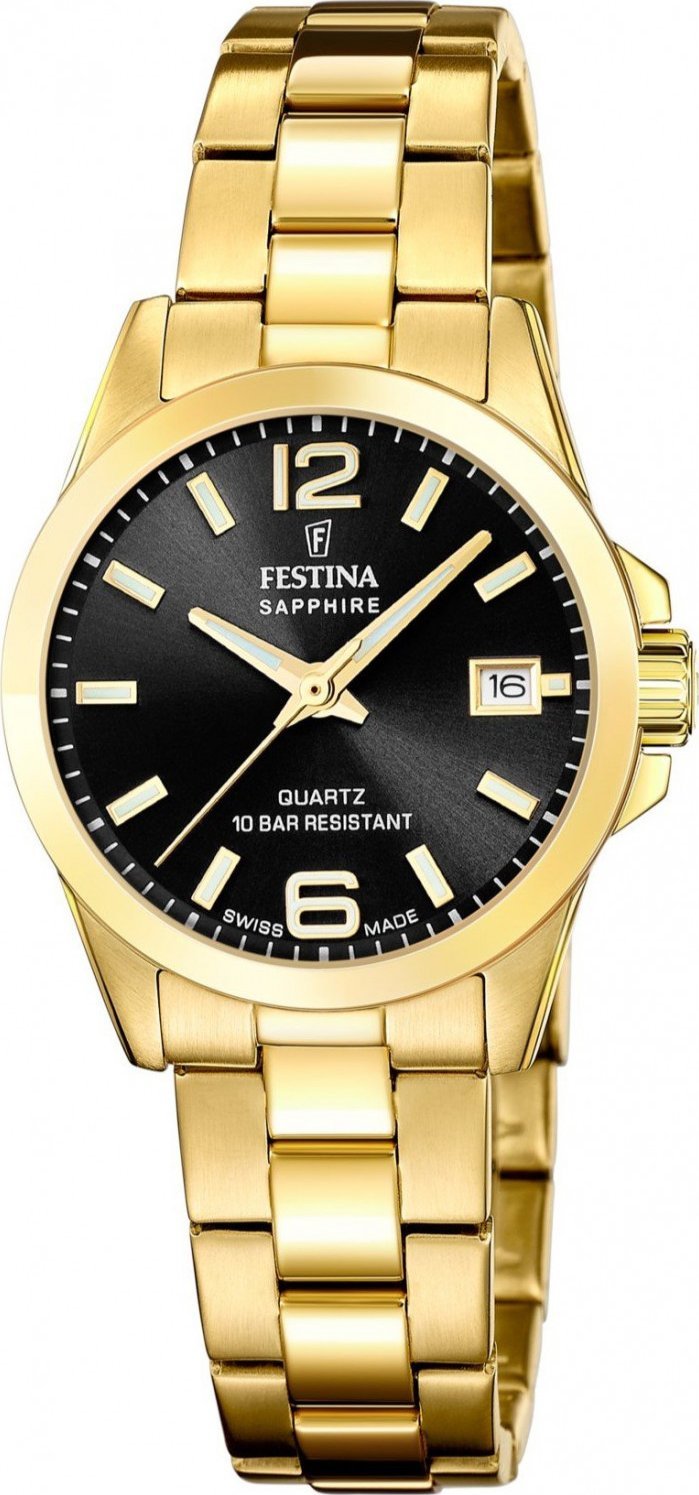 Zegarek damski Festina F20050-4 złoty