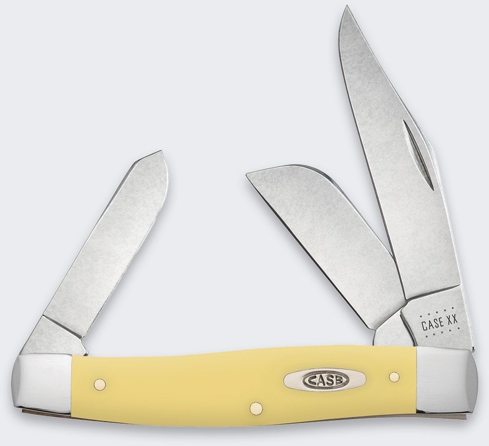 Nóż Składany Case Large Stockman CS Yellow