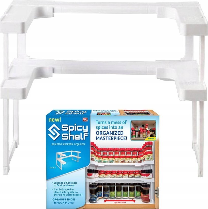 Verk ORGANIZER NA POJEMNIKI PÓŁKA DO SZAFKI KUCHNI