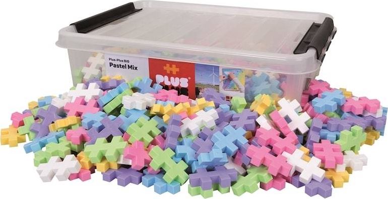Plus Plus Klocki Plus Plus Big Pastel EDU 200 el.