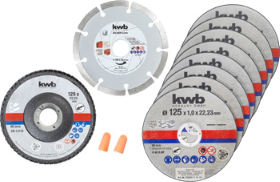 kwb Cutting Disc Starter Set Tarcza tnąca