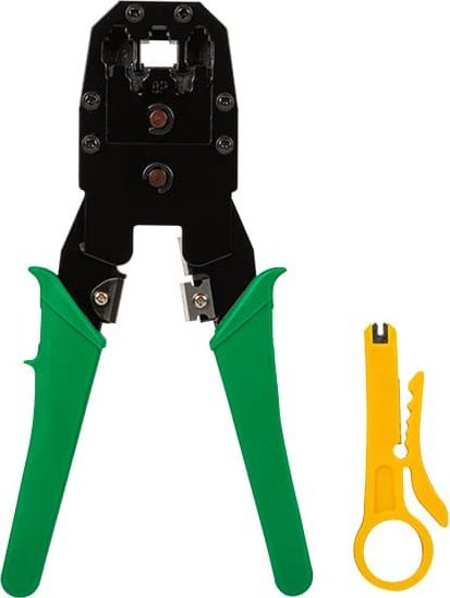 Blow 5324# Zaciskarka wtyków telef. z nożem 4/6/8p