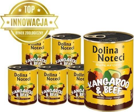 Dolina Noteci DOLINA NOTECI PREMIUM SUPERFOOD kangur i wołowina 6x400g