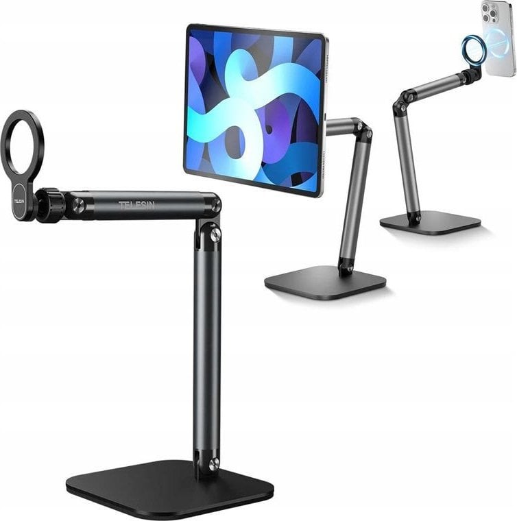 Podstawka Telesin Podstawka Statyw Stojak Uchwyt Magnes Magnetyczny MagSafe na Telefon Tablet / Telesin P3-DS-01