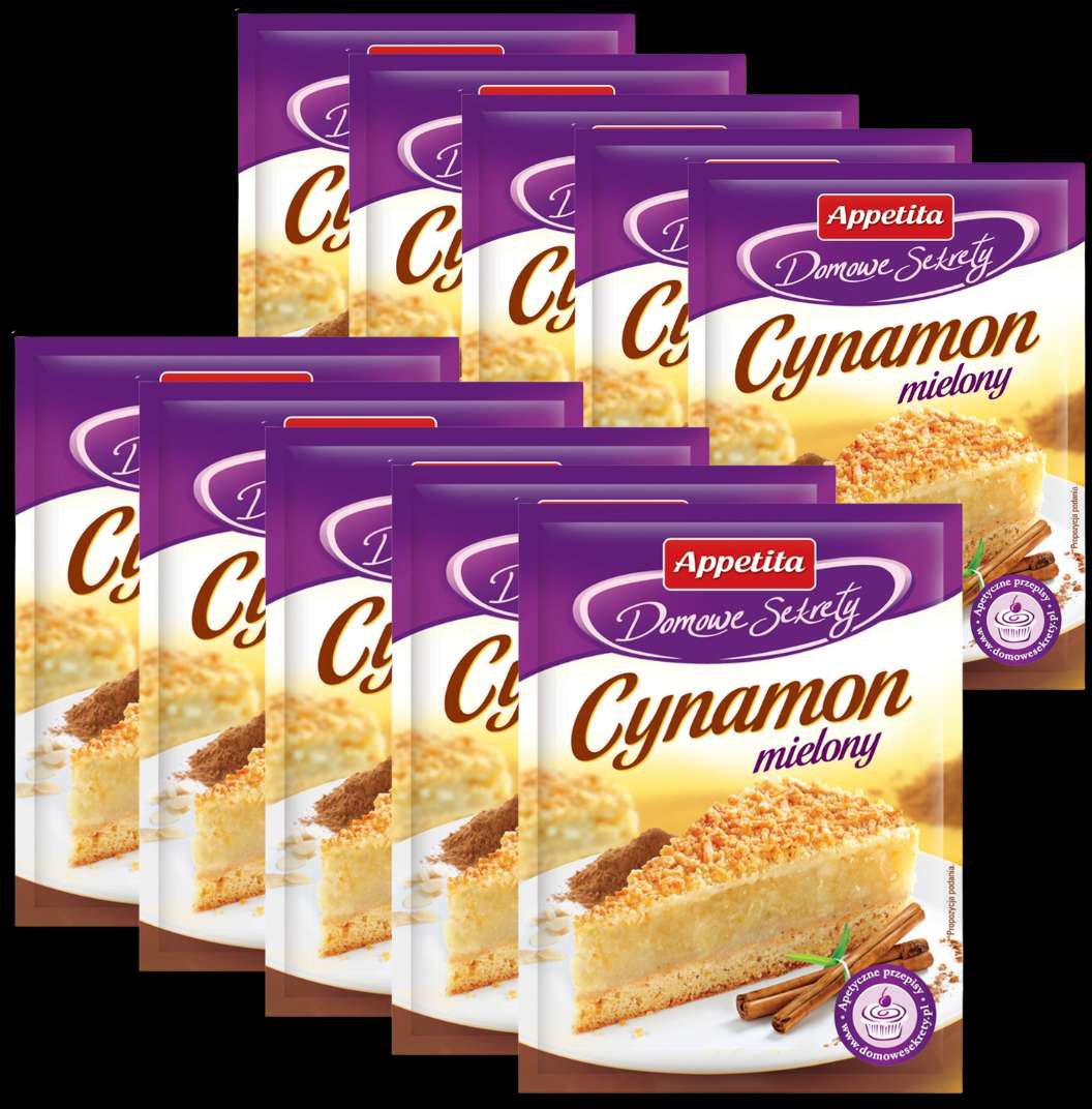 Appetita Domowe Sekrety cynamon mielony 15 g x 10 sztuk