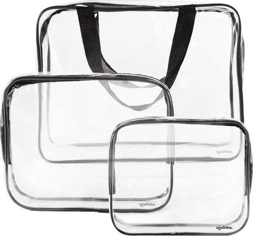 Soulima Kosmetyczka przezroczysta 3w1 Soulima 21448