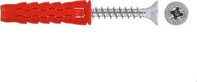 Wkręt-met Kołek uniwersalny 6x30/40, wkręt z łbem stożkowym, karton (SFXP-06030040 x 100szt.)