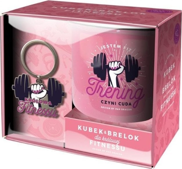 Zestaw kubek + brelok Hobby-Fitness