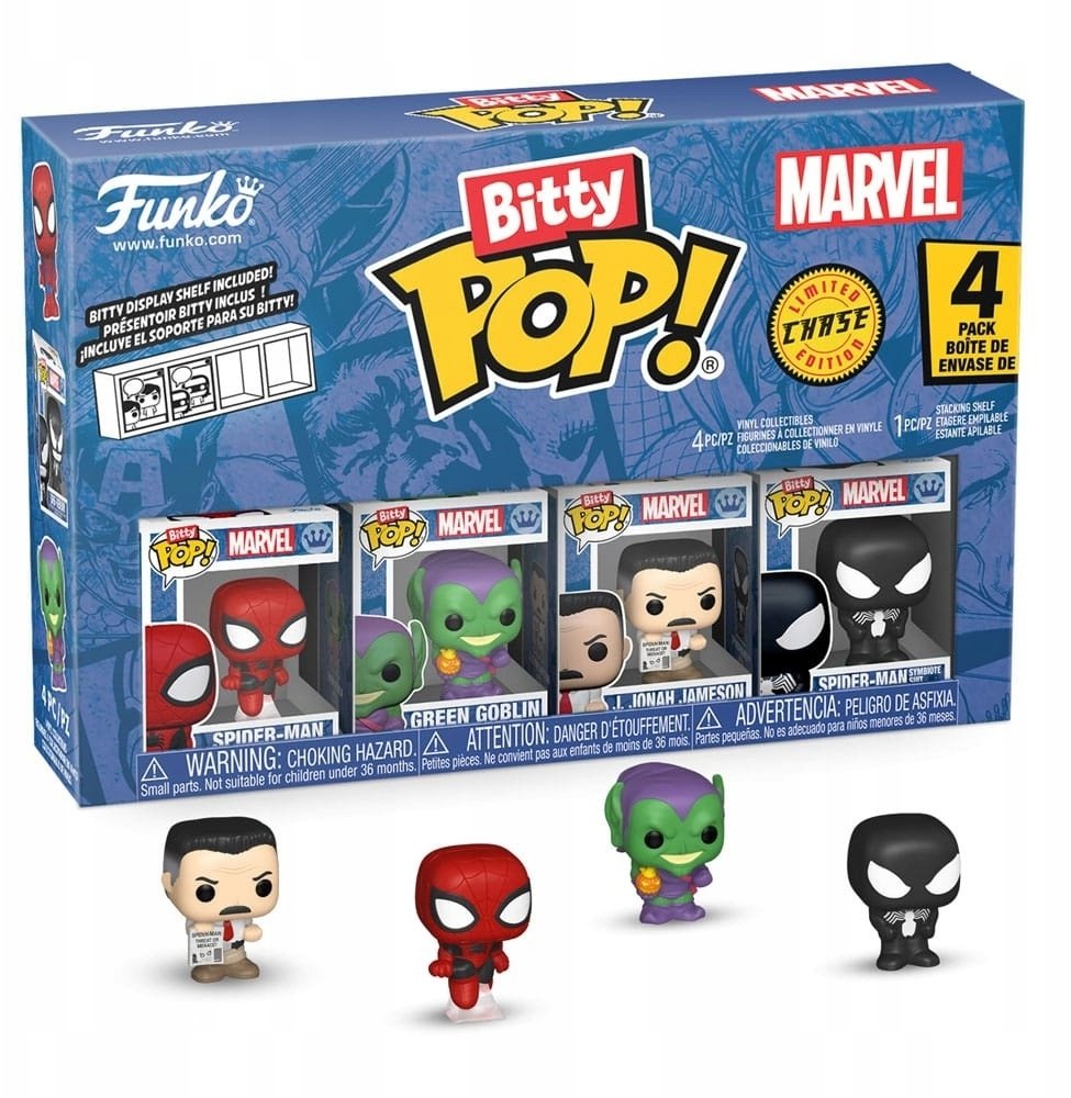 Figurka Funko Pop Figurka POP Marvel: Spiderman 4-pak mix
