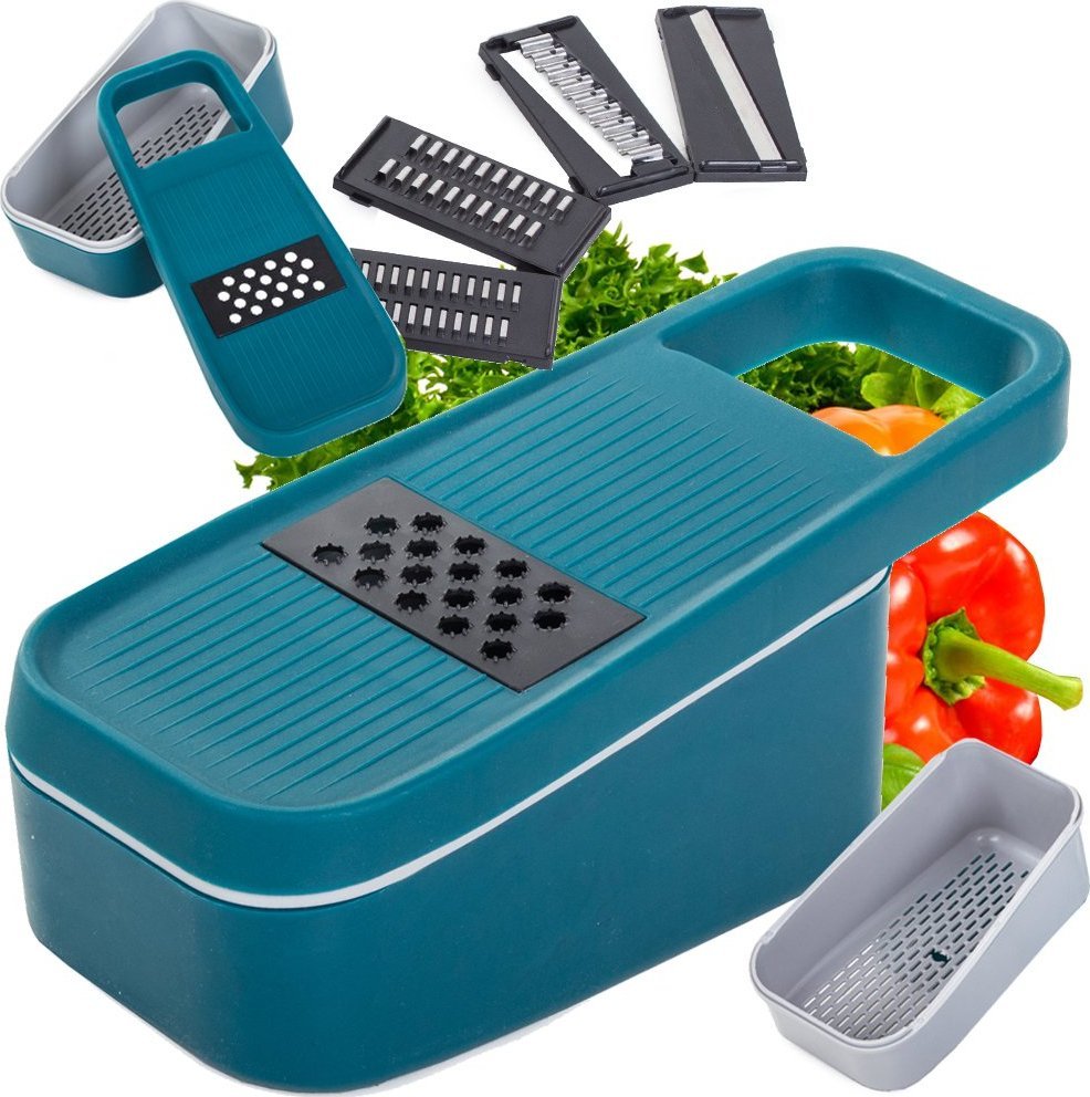 Rozdrabniacz Verk KRAJALNICA SZATKOWNICA TARKA DO WARZYW ZESTAW