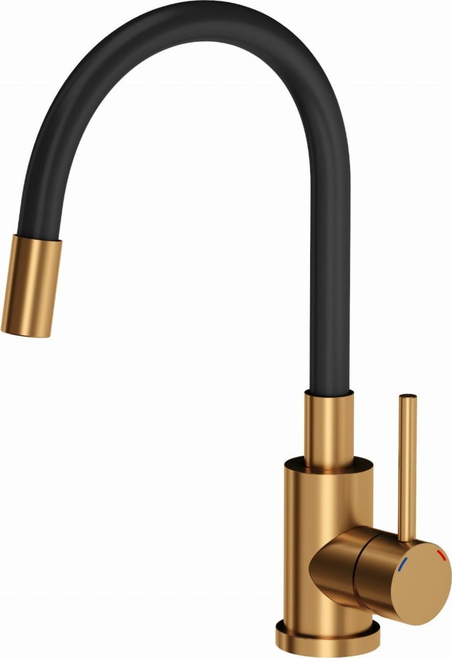 Bateria kuchenna Iceberg iceBERG BATERIA KUCHENNA FLEX CZARNY/ MIEDZIANY Z ELASTYCZNĄ SŁUCHAWKĄ użyj kodu 23BRG5 i płać mniej